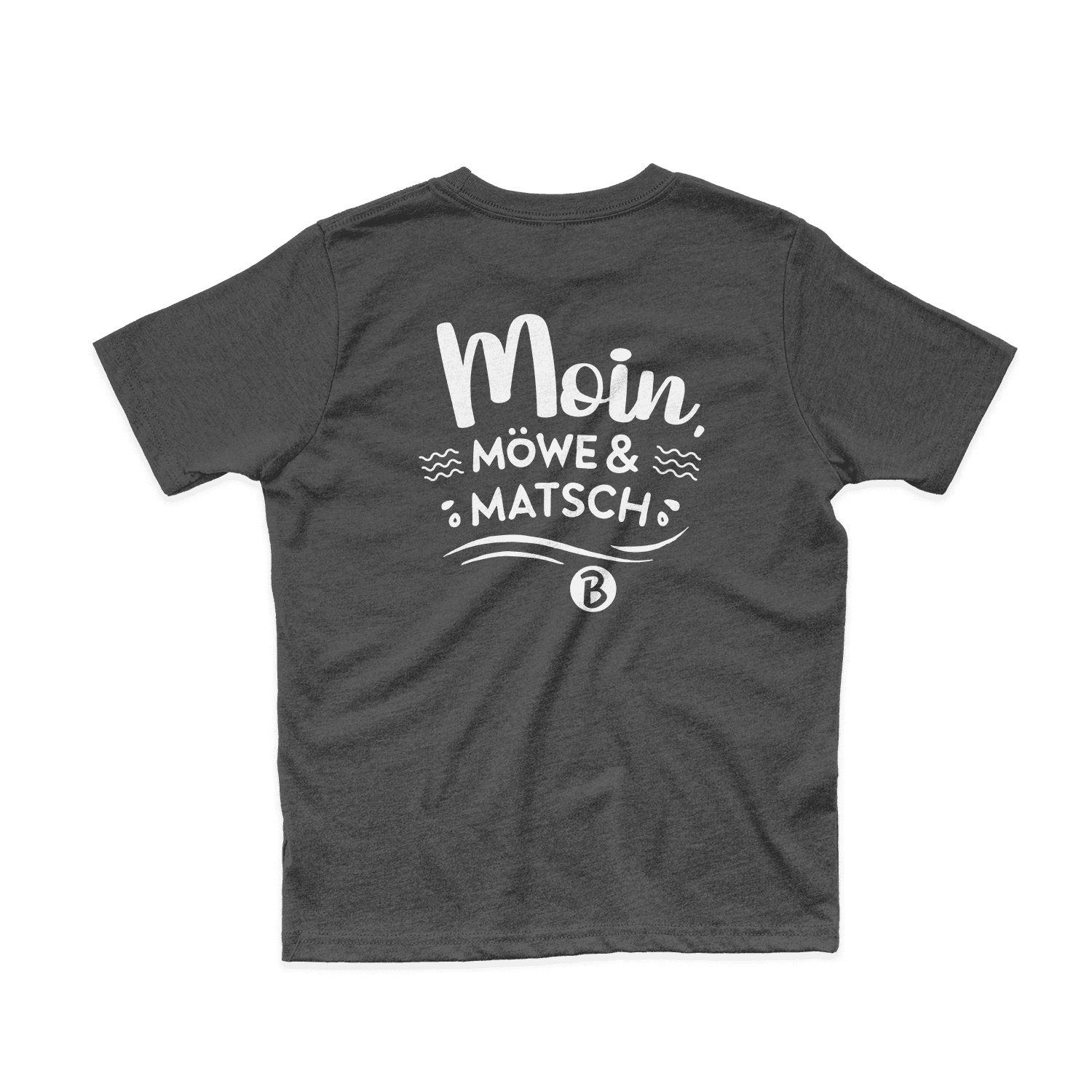 Kinder Unisex T-Shirt - Moin Möwe & Matsch